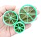 Color Wheel or Pie Slice Clay Cutters, Set of 3 sizes, Adorabilities